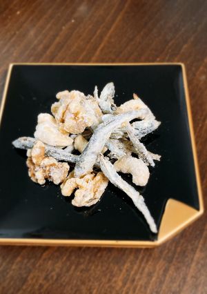 美味しくカルシウム補給♪いりこ＆ナッツ-レシピのメイン写真
