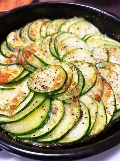 ズッキーニとニンニクマッシュポテト焼き-レシピのメイン写真