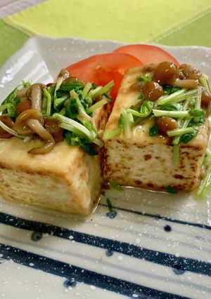 木綿豆腐のあんかけ風♪-レシピのメイン写真