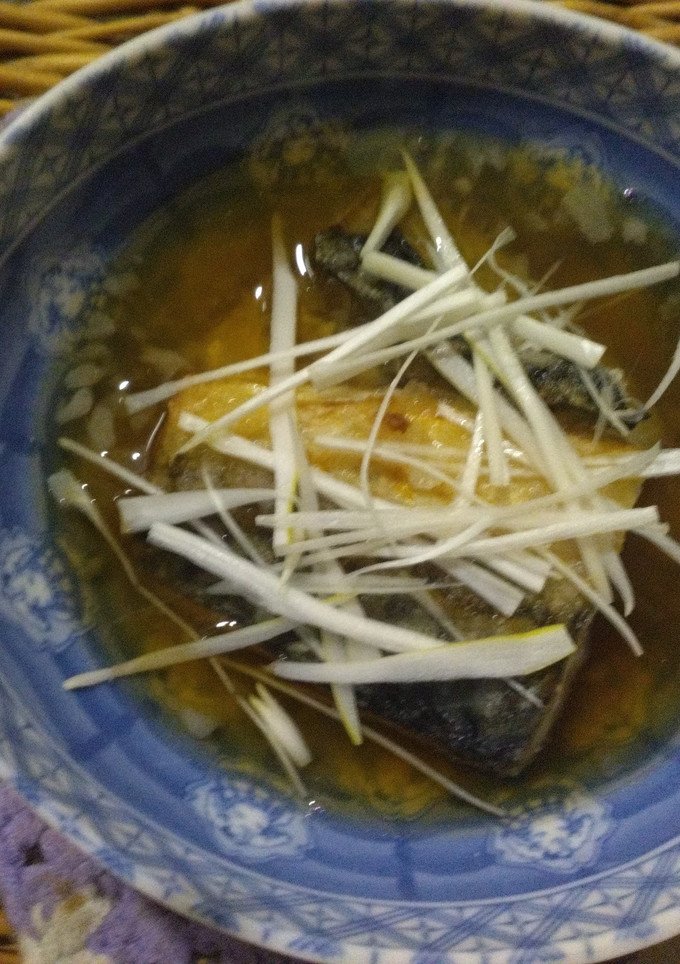 絶品！揚げサバのみぞれ煮-レシピのメイン写真