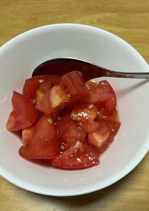 塩トマトサラダ-レシピのメイン写真