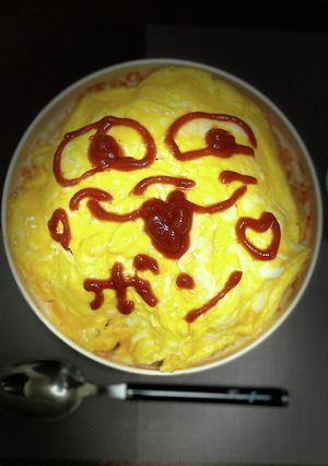 レンジで簡単オムライス♪6/10-レシピのメイン写真