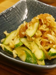 きゅうりと切り干し大根の梅ポン酢和え-レシピのメイン写真