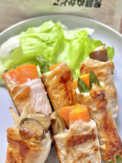 糠漬けで肉巻き-レシピのメイン写真
