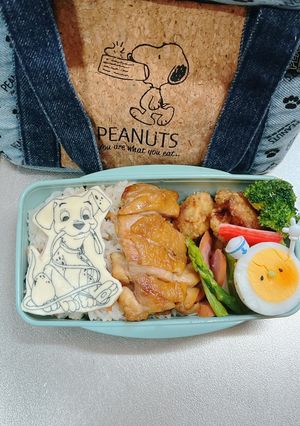 毎日高校男子弁当　101匹わんちゃん-レシピのメイン写真