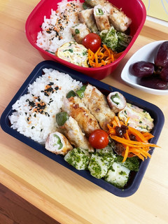 20240611娘ちゃん息子っちのお弁当-レシピのメイン写真