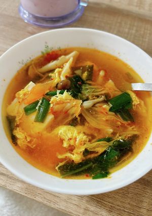 キムチ豆腐スープ-レシピのメイン写真