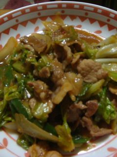 キャベツと豚の味噌炒め-レシピのメイン写真