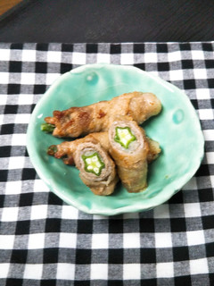 オクラの肉巻き-レシピのメイン写真