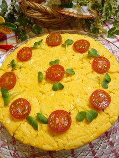 ケーキみたいな♪オムライス風カレーピラフ-レシピのメイン写真