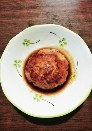 手作り鶏煮込みハンバーグ♡♡中濃風味-レシピのメイン写真
