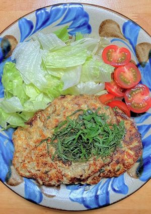 サバ缶と豆腐のハンバーグ-レシピのメイン写真