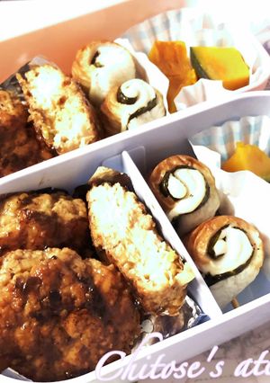 韓国のりとチーズ de くるりんちくわ♪-レシピのメイン写真