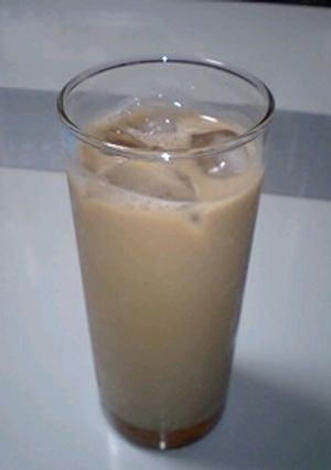 アイスで黒蜜ラテ-レシピのメイン写真