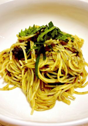 フライパンひとつでノリのりパスタ-レシピのメイン写真