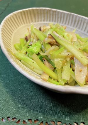 ブロッコリーの茎の中華きんぴら-レシピのメイン写真