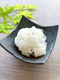 ヒラヒラ大根の塩こうじ漬け★お弁当にも-レシピのメイン写真