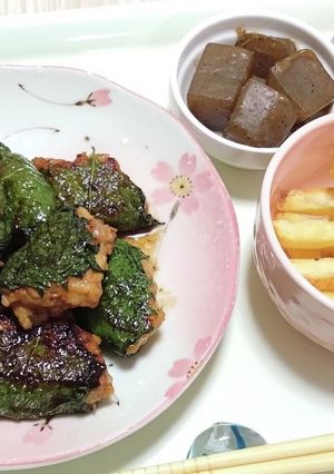 夕飯✧シソつくね-レシピのメイン写真