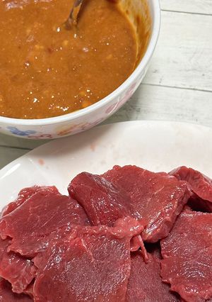 辛子味噌♡混ぜるだけ簡単♡馬刺しに♡-レシピのメイン写真