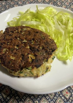 餃子の餡 de ハンバーグ-レシピのメイン写真
