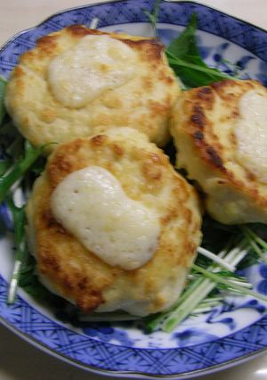 チーズin豆腐ハンバーグ-レシピのメイン写真