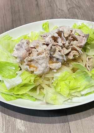 🐷ごましゃぶだし醤油の冷やしうどん-レシピのメイン写真