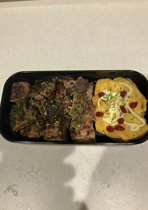 残ったかつお刺身弁当-レシピのメイン写真
