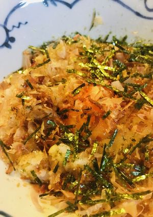 たまごかけごはん●カツオ節たっぷりごはん-レシピのメイン写真