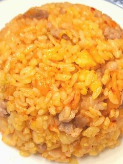 【簡単パラパラ】豚キムチチャーハン-レシピのメイン写真