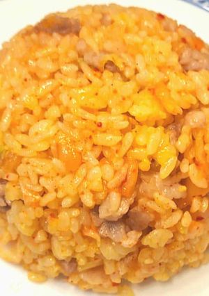 【簡単パラパラ】豚キムチチャーハン-レシピのメイン写真