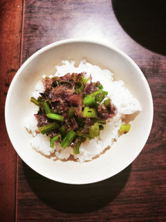蕪菜の温かいふりかけ-レシピのメイン写真