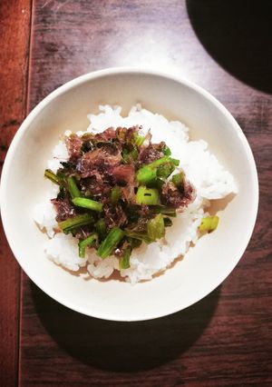 蕪菜の温かいふりかけ-レシピのメイン写真