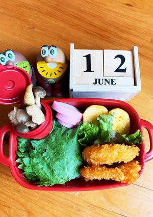 高二長女　お弁当(焼きおむすび7)-レシピのメイン写真