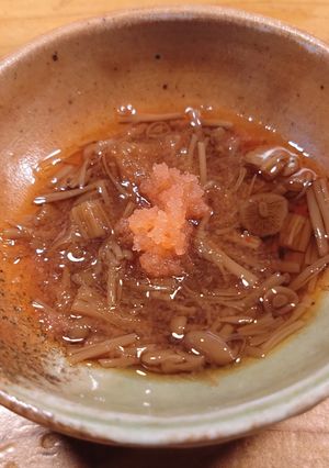 ご飯の友！！なめ茸めんたい-レシピのメイン写真