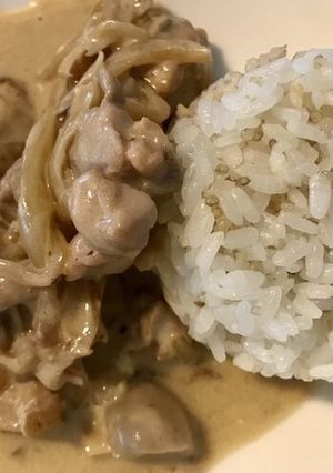 鶏肉のマスタード煮-レシピのメイン写真