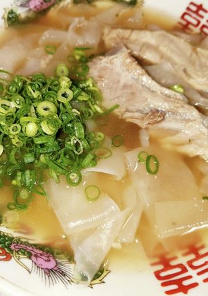 ライスペーパーでソーキそば風に-レシピのメイン写真