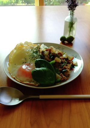 いつもの豚挽肉で♪ガパオライス♪-レシピのメイン写真