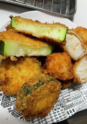 ズッキーニのフライ-レシピのメイン写真