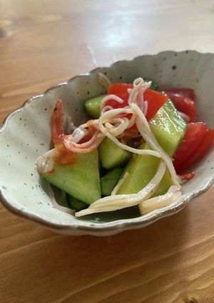 きゅうりとトマトの中華和え-レシピのメイン写真
