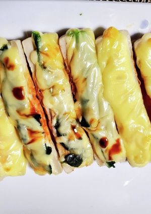 ちくわのマヨチーズ焼き-レシピのメイン写真
