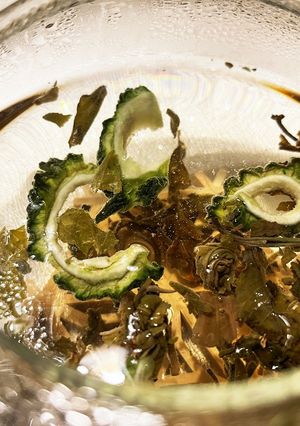 ゴーヤとジャスミン茶-レシピのメイン写真