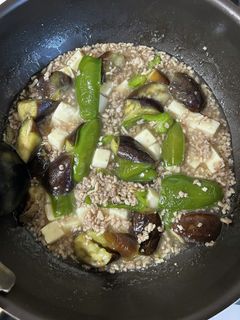 なすとひき肉のあんかけ-レシピのメイン写真