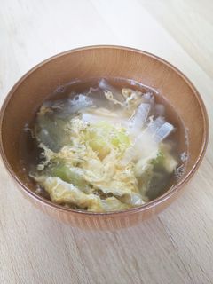 しょうがとネギと大根の温まるスープ-レシピのメイン写真