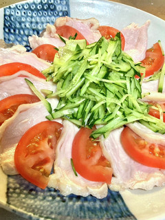 鶏むねの棒棒鶏風サラダ-レシピのメイン写真