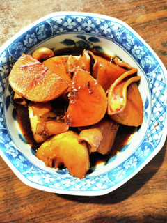 真いかと新じゃがいもの煮物-レシピのメイン写真