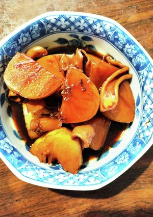 真いかと新じゃがいもの煮物-レシピのメイン写真