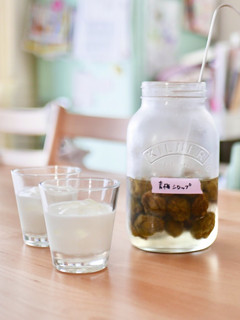 とろあまっ。梅シロップの牛乳割り-レシピのメイン写真