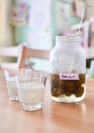 とろあまっ。梅シロップの牛乳割り-レシピのメイン写真