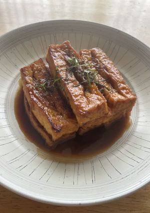 厚揚げとえのきのすき焼き風-レシピのメイン写真
