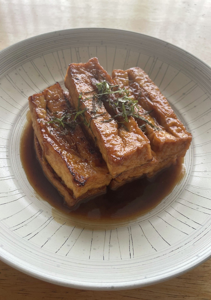 厚揚げとえのきのすき焼き風-レシピのメイン写真